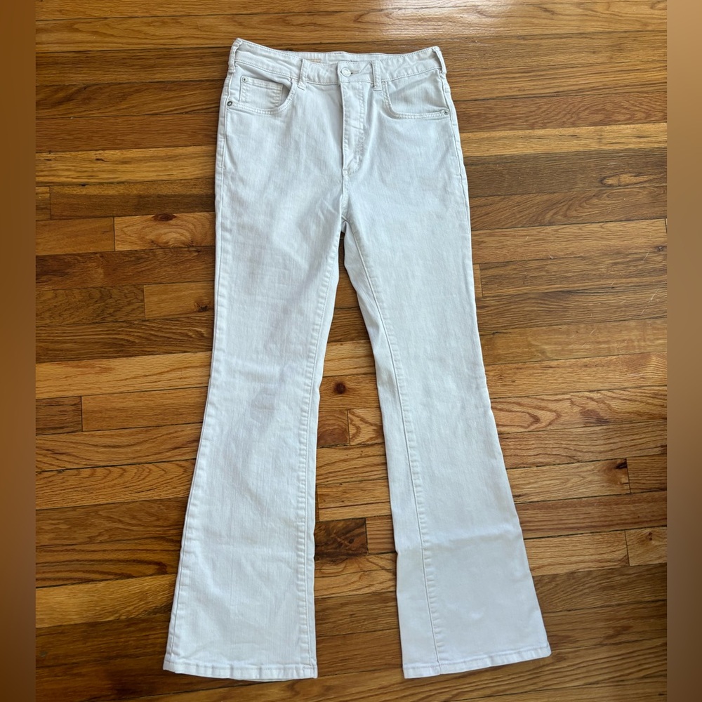 Anthropologie Pilcro white Jeans 27